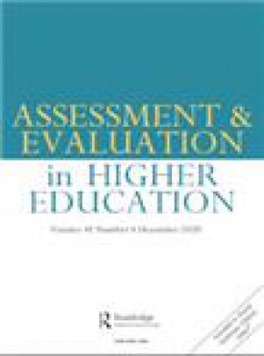 Assessment & Evaluation In Higher Education期刊