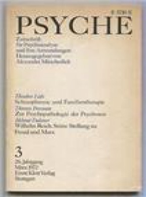 Psyche-zeitschrift Fur Psychoanalyse Und Ihre Anwendungen期刊