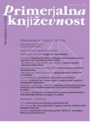 Primerjalna Knjizevnost期刊