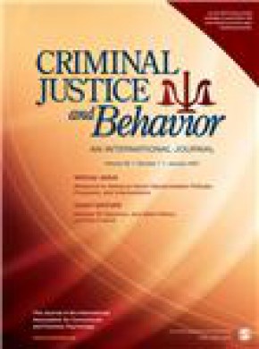 Criminal Justice And Behavior期刊