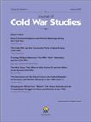 Journal Of Cold War Studies期刊