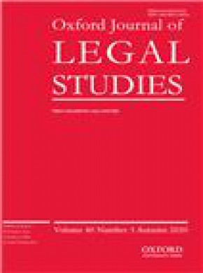 Oxford Journal Of Legal Studies期刊