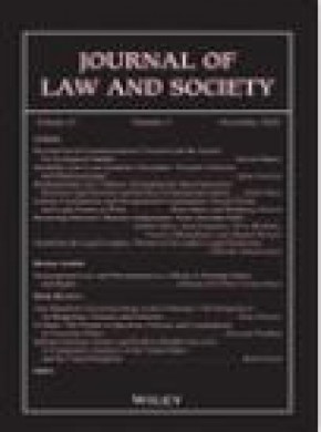 Journal Of Law And Society期刊