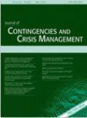 Journal Of Contingencies And Crisis Management期刊