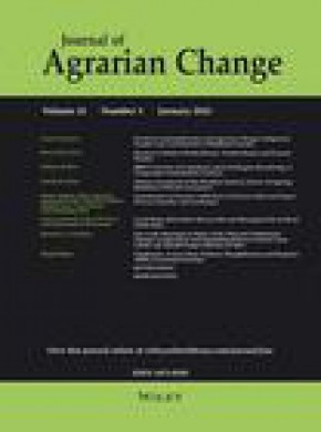 Journal Of Agrarian Change期刊
