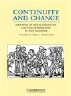 Continuity And Change期刊
