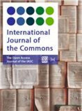 International Journal Of The Commons期刊