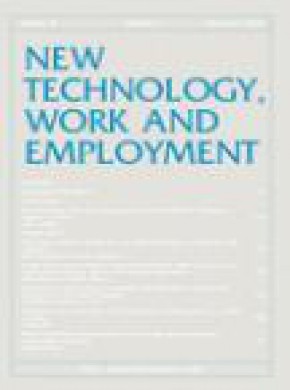 New Technology Work And Employment期刊