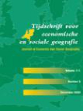 Tijdschrift Voor Economische En Sociale Geografie期刊