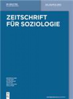 Zeitschrift Fur Soziologie期刊