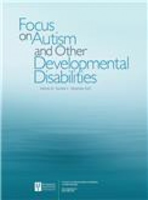 Focus On Autism And Other Developmental Disabilities期刊