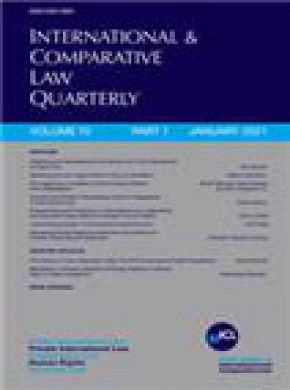 International & Comparative Law Quarterly期刊
