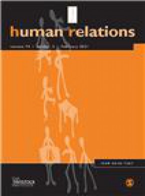 Human Relations期刊