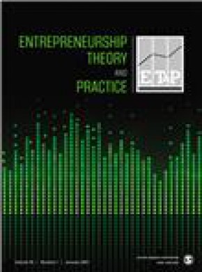 Entrepreneurship Theory And Practice期刊