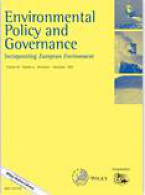 Environmental Policy And Governance期刊