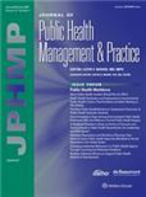 Journal Of Public Health Management And Practice期刊