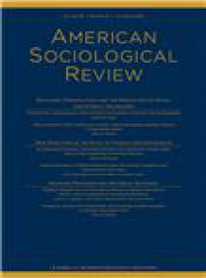 American Sociological Review期刊