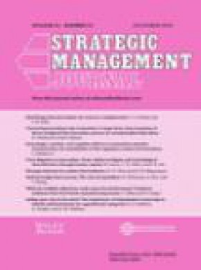 Strategic Management Journal期刊