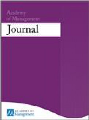 Academy Of Management Journal期刊