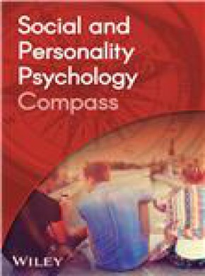 Social And Personality Psychology Compass期刊