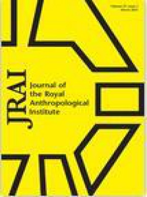 Journal Of The Royal Anthropological Institute期刊