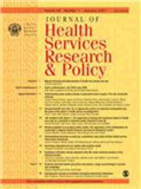 Journal Of Health Services Research & Policy期刊