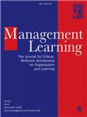 Management Learning期刊
