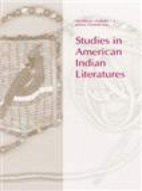 Studies In American Indian Literatures期刊
