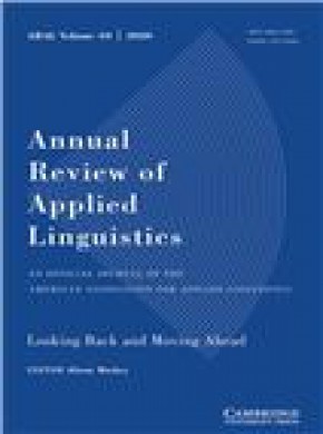 Annual Review Of Applied Linguistics期刊