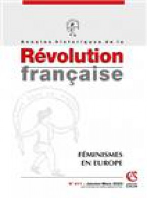Annales Historiques De La Revolution Francaise期刊