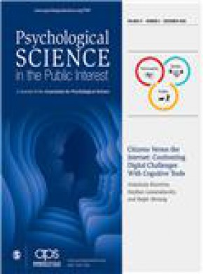 Psychological Science In The Public Interest : A Journal Of The American Psychol期刊
