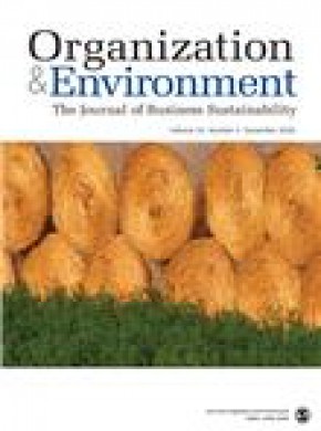 Organization & Environment期刊