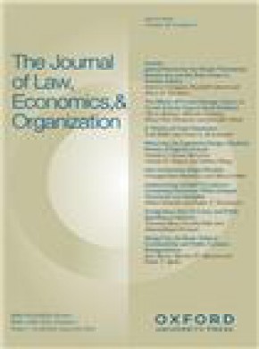 Journal Of Law Economics & Organization期刊