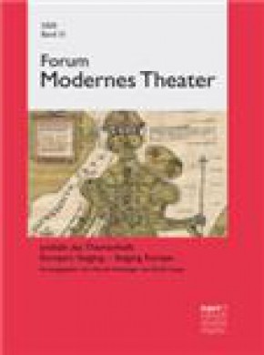 Forum Modernes Theater期刊