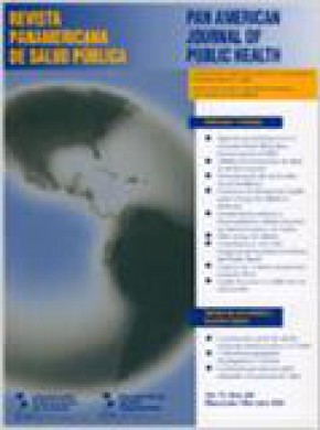 Revista Panamericana De Salud Publica-pan American Journal Of Public Health期刊