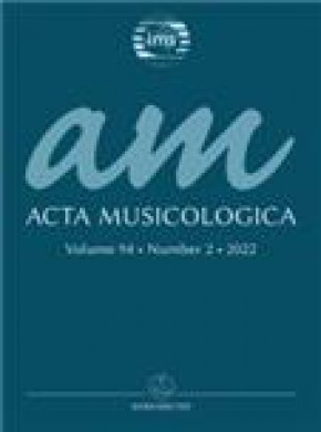 Acta Musicologica期刊