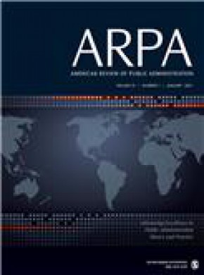 American Review Of Public Administration期刊