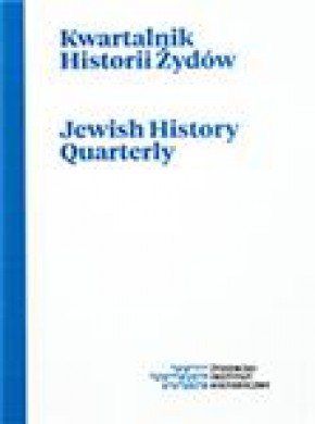 Kwartalnik Historii Zydow-jewish History Quarterly期刊
