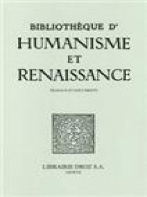 Bibliotheque D Humanisme Et Renaissance期刊