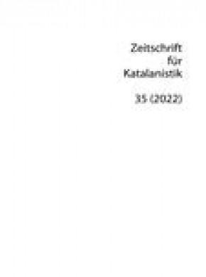 Zeitschrift Fur Katalanistik期刊