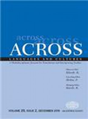 Across Languages And Cultures期刊