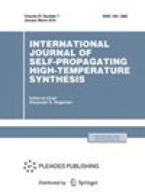 International Journal Of Self-propagating High-temperature Synthesis期刊