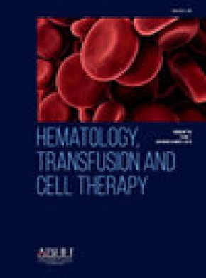 Hematology Transfusion And Cell Therapy期刊