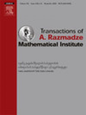 Transactions Of A Razmadze Mathematical Institute期刊