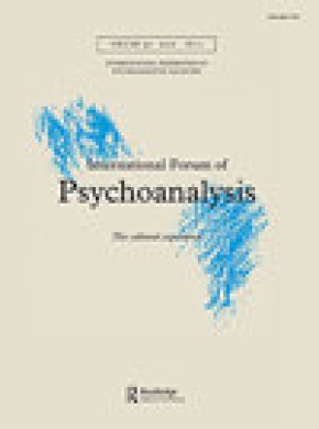 International Forum Of Psychoanalysis期刊