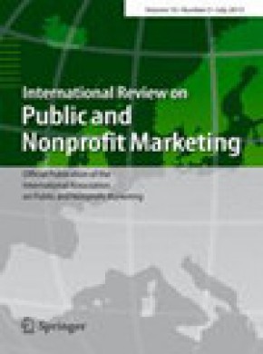 International Review On Public And Nonprofit Marketing期刊