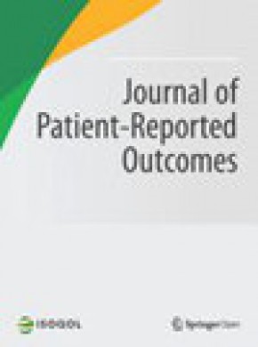Journal Of Patient-reported Outcomes期刊