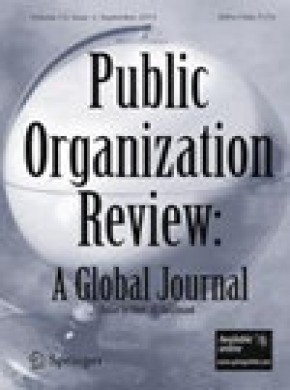 Public Organization Review期刊