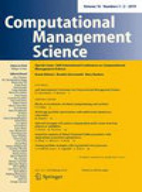 Computational Management Science期刊