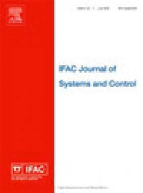 Ifac Journal Of Systems And Control期刊